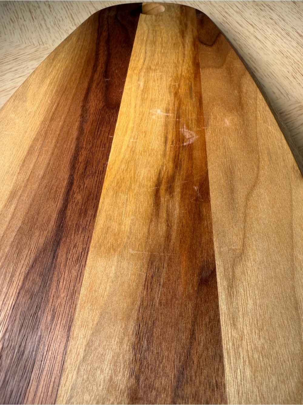 Nora Fleming JK Adams Black Walnut Tasting Board (Retired) Sailboat not Included - Picture 8 of 9